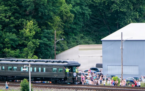 Big Boy No. 4014 at Emsworth Locks and Dams - USACE Pittsburgh District