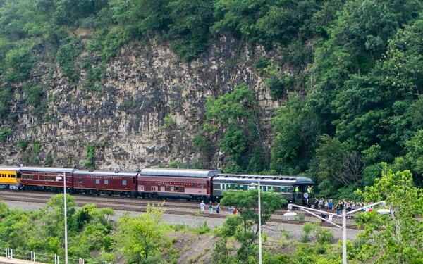 Big Boy No. 4014 at Emsworth Locks and Dams - USACE Pittsburgh District