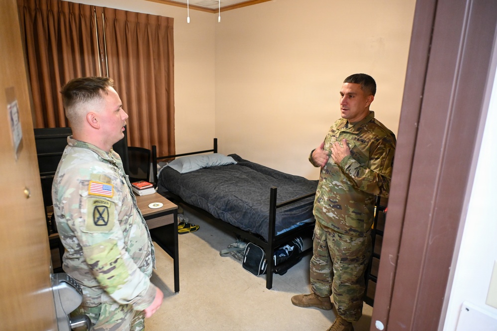 Fort Leavenworth Barracks Inspection
