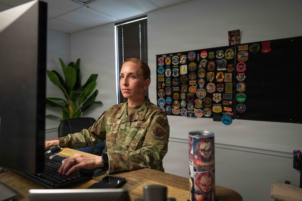 MASTER SGT. CATHERINE YOUNG: OUTSTANDING AIRMAN OF THE YEAR