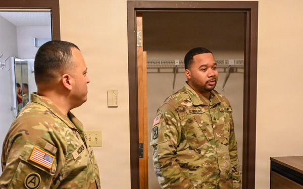 Fort Leavenworth Barracks Inspection