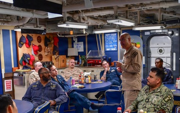 SWOBOSS Visits USS Chosin (CG 65)