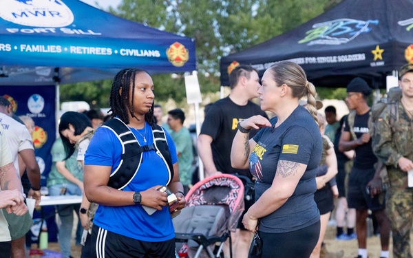 75th Field Artillery Brigade Soldiers and Families Honor 9/11 at Fort Sill Remembrance Run