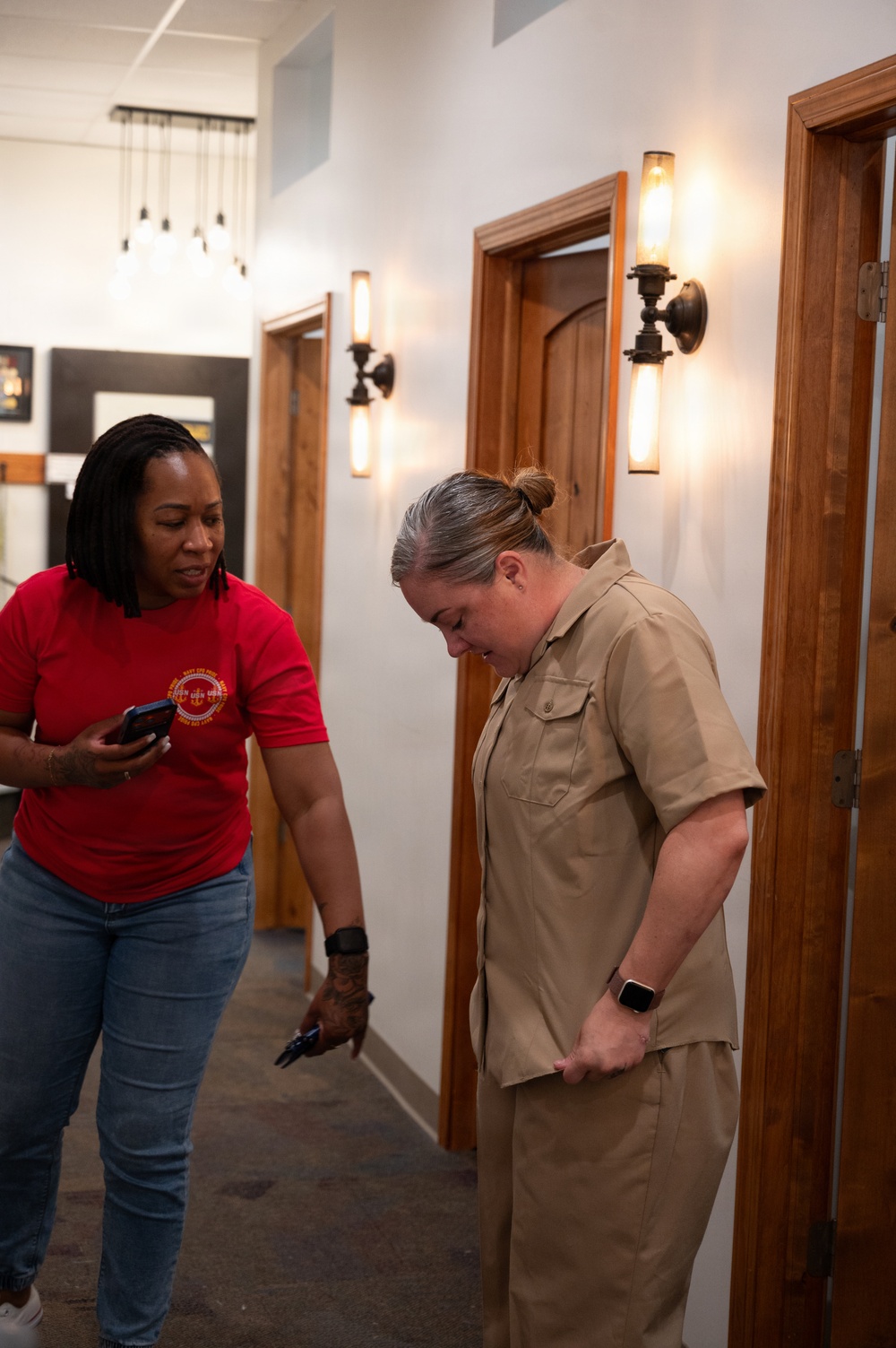 FY27 CPO Selectee Begin Uniform Fittings
