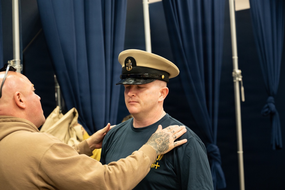 FY27 CPO Selectees Begin Uniform Fittings