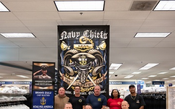 FY27 CPO Selectees Begin Uniform Fittings