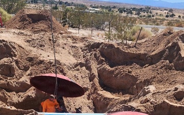 Public Works Division Teams Repair Critical Water Main at MCAGCC