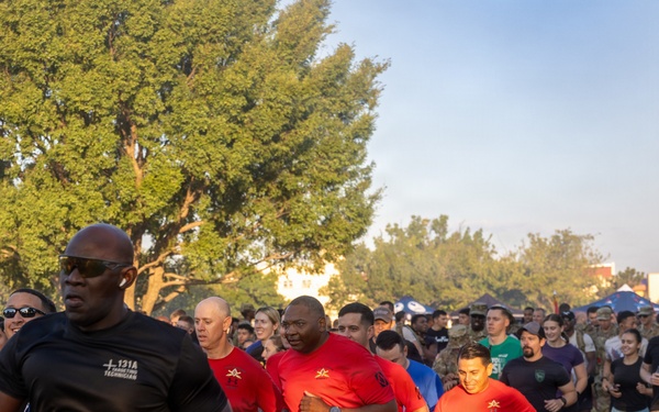 75th Field Artillery Brigade Soldiers and Families Honor 9/11 at Fort Sill Remembrance Run