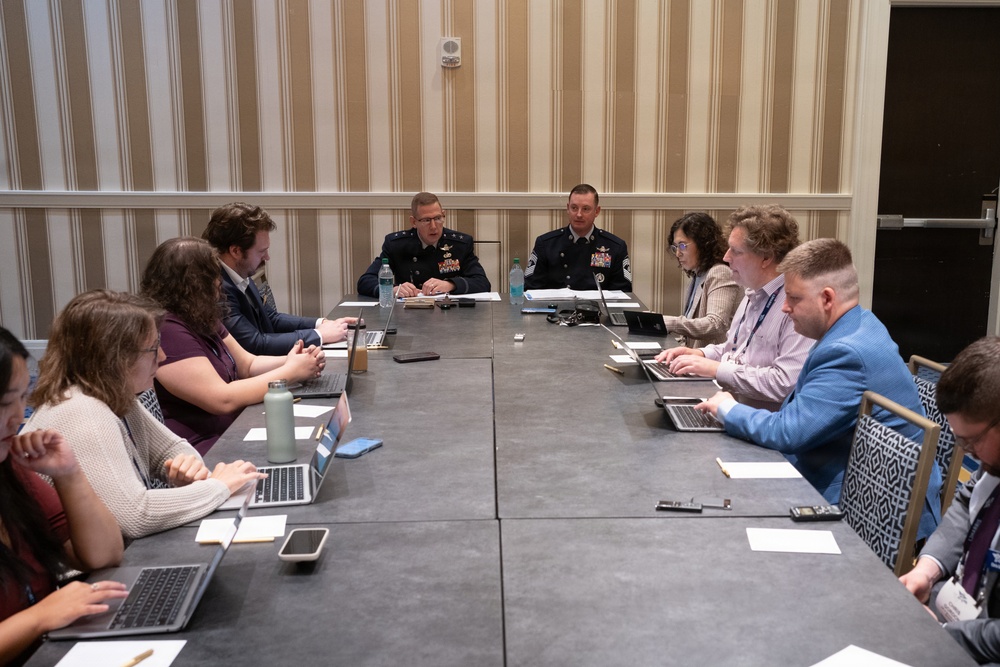 STARCOM Leadership Answers Questions During Air, Space &amp; Cyber Conference Media Roundtable