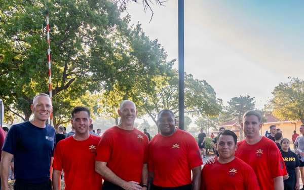 75th Field Artillery Brigade Soldiers and Families Honor 9/11 at Fort Sill Remembrance Run
