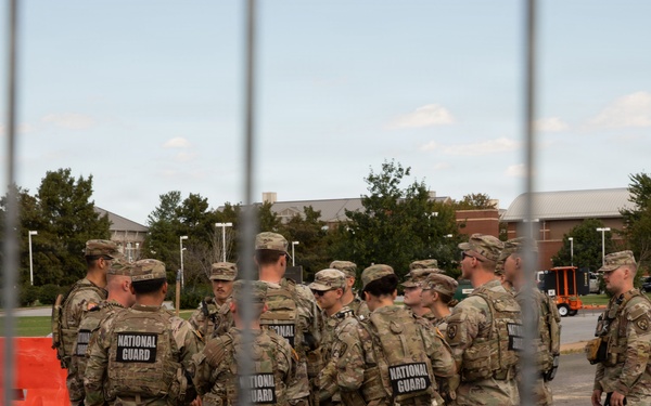 JTF-DC Shift Change at LSA on Joint Base Anacostia-Bolling