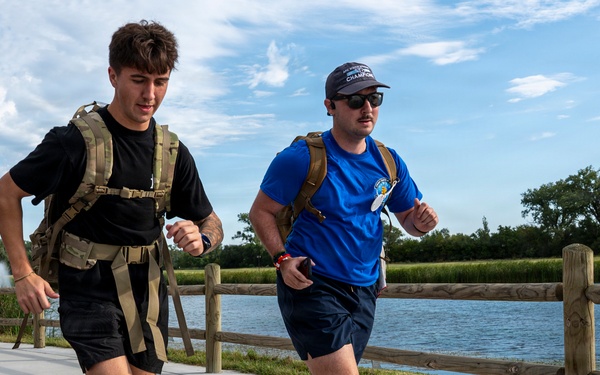 Offutt Suicide Prevention and Awareness Month Ruck