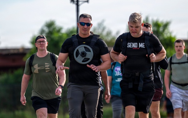 Offutt Suicide Prevention and Awareness Month Ruck