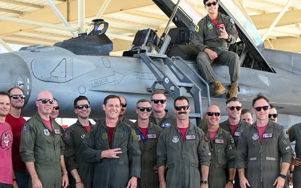 425th Fighter Squadron Retires the F-16 Fighting Falcon