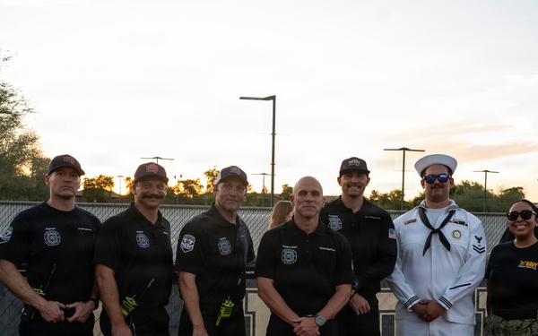 NTAG Phoenix Recruiters Visit Higley High School Football Game, Participate in Festivities