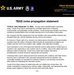 TEAD noise propagation statement