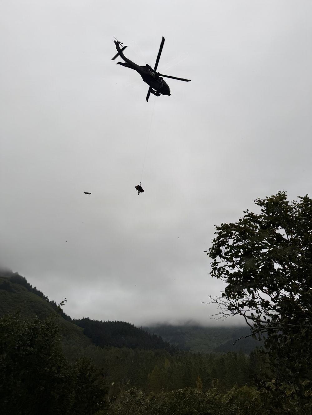 Alaska Army National Guard rescues injured mountain biker near Girdwood