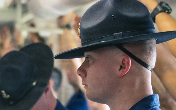 Training Center Cape May Battalion Commander Rack Inspection