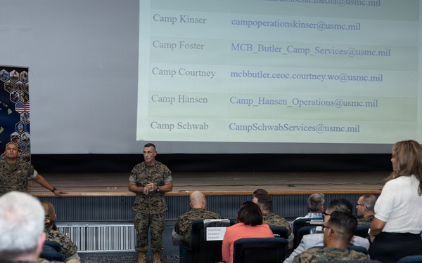 MCIPAC Commanding General hosts Meet and Greet with installation community