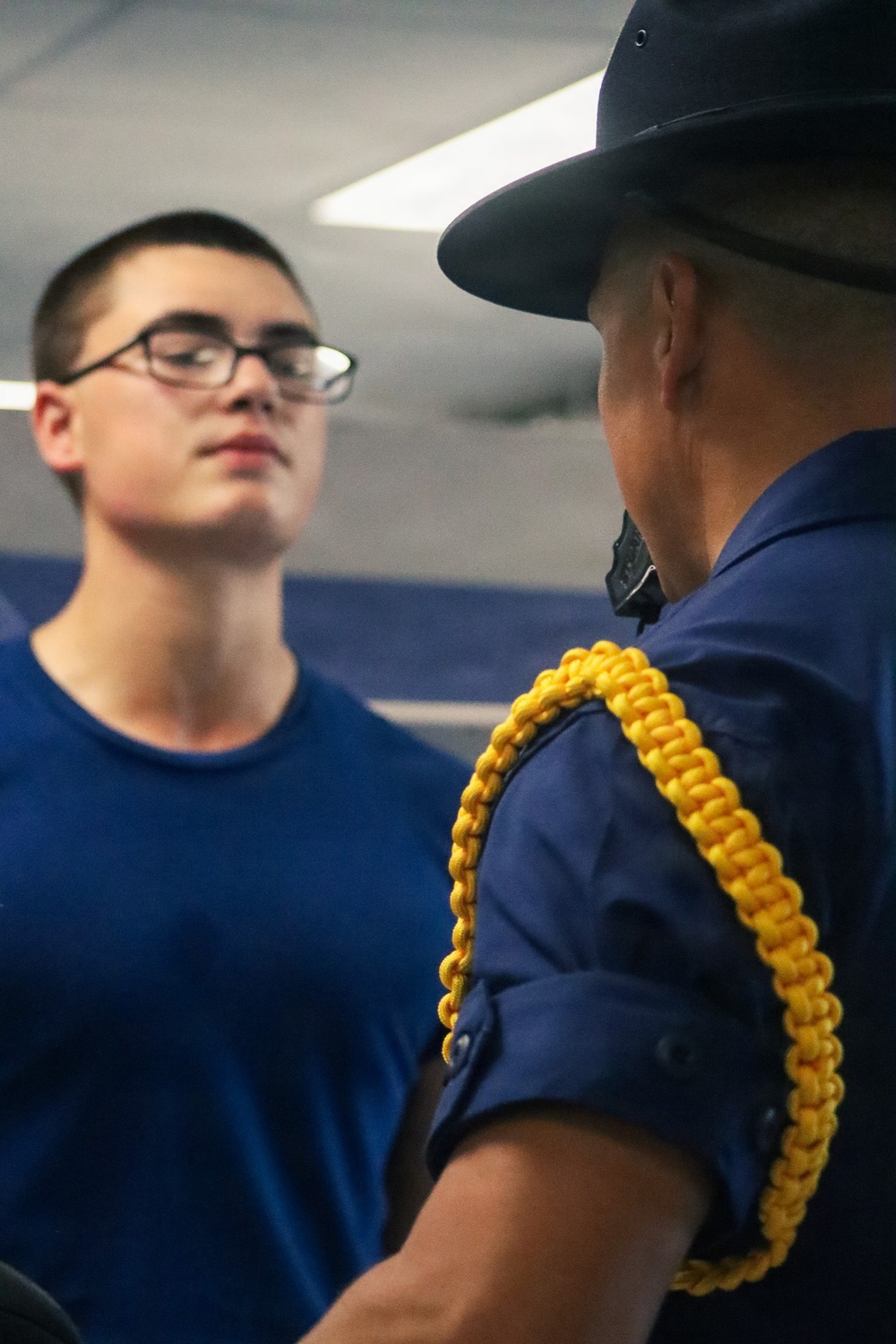 Training Center Cape May Battalion Commander Rack Inspection