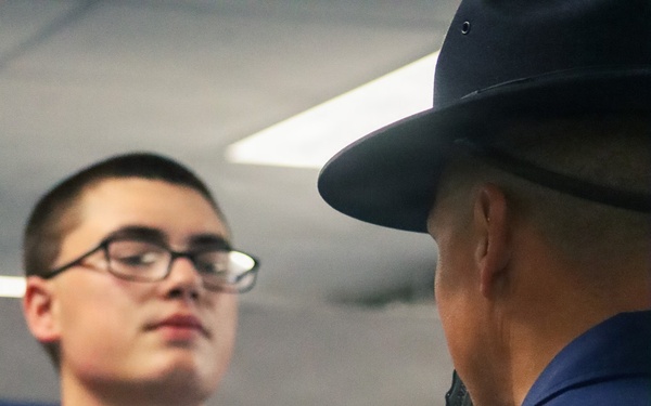 Training Center Cape May Battalion Commander Rack Inspection