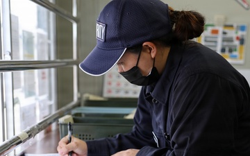 USAG Okinawa leaders participate in gate security operations