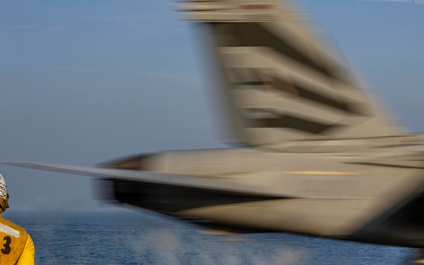Abraham Lincoln Conducts Flight Operations