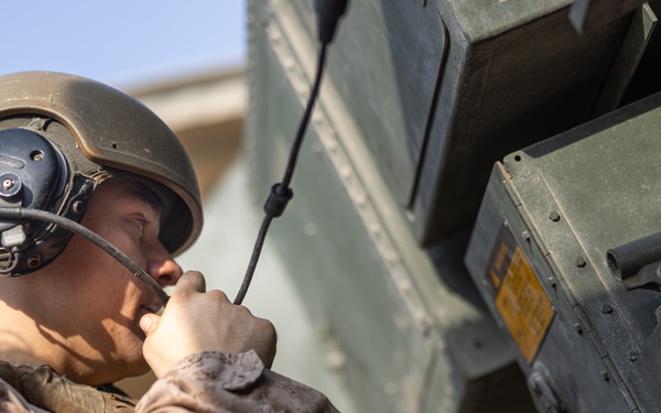 U.S. Marine Conduct a HIRAIN Class in the CENTCOM AOR