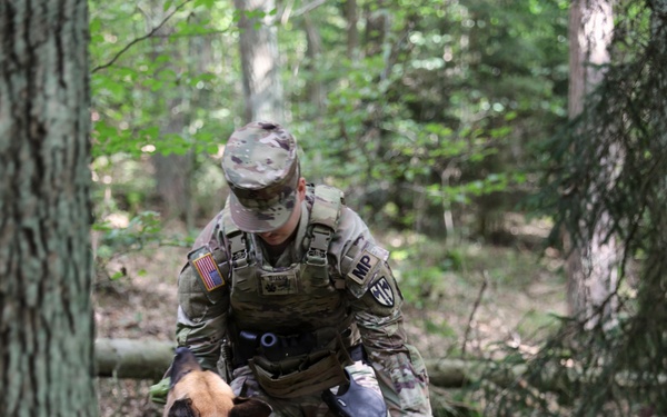 K9 Team Sharpens Skills During Deep Strike Exercise III