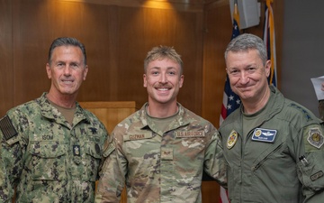 CJCS, SEAC visit RAF Lakenheath