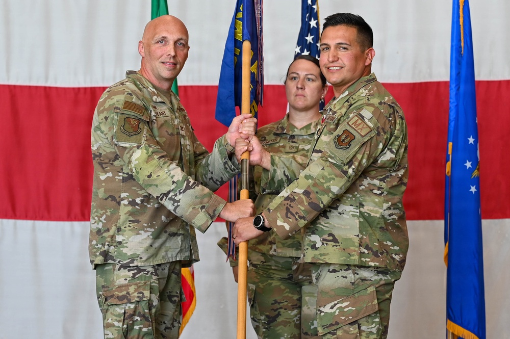 Lt. Col. Bryan Beals assumes command of 31 AMXS