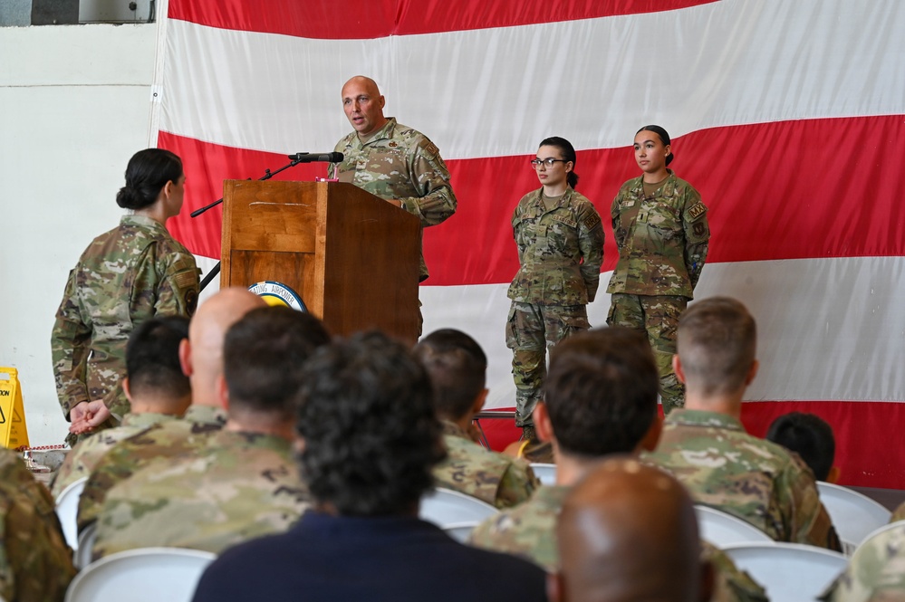 Lt. Col. Bryan Beals assumes command of 31 AMXS