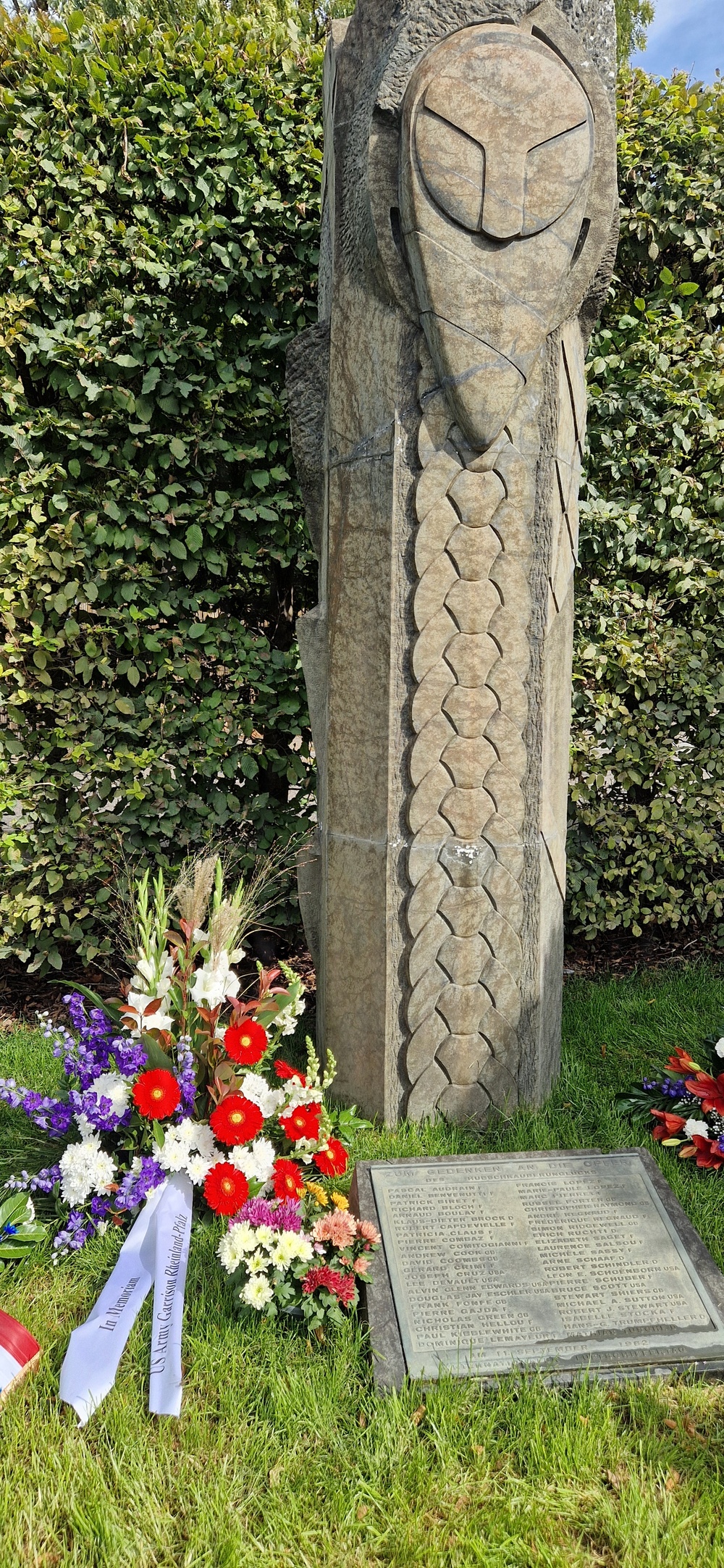 USAG Rheinland-Pfalz honors victims of 1982 Chinook Helicopter crash in Mannheim