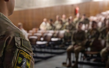 603rd Military Police Company holds closing ceremony for Dark Knight competition