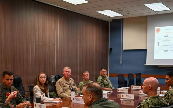 Navy Region EURAFCENT Rear Adm. John Hewitt visits NAVSTA Rota
