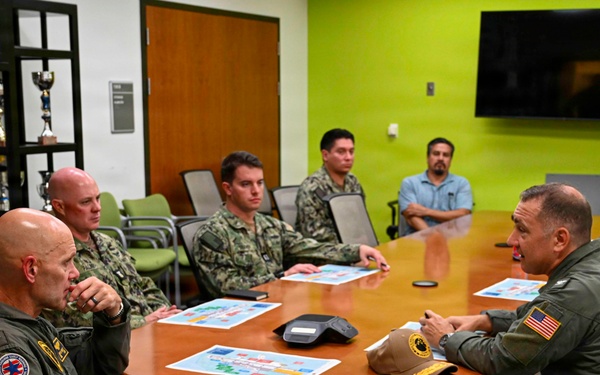 Navy Region EURAFCENT Rear Adm. John Hewitt visits NAVSTA Rota