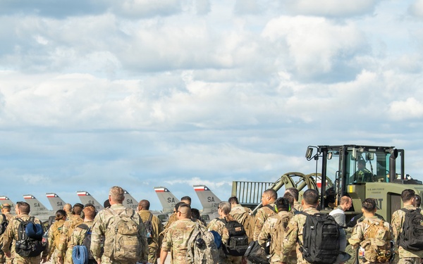149th Fighter Wing Arrives to Alpena for Operation Northern Cactus
