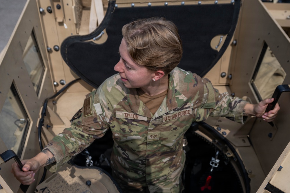 Vehicle Familiarization strengthens 94 CES Airmen