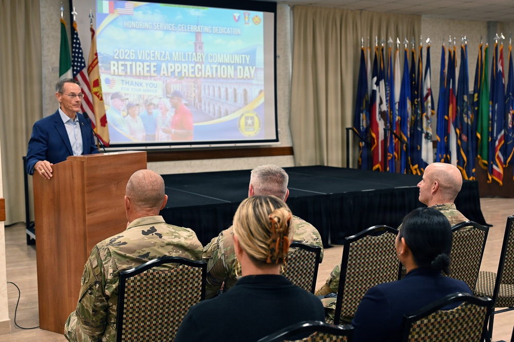 USAG Italy Hosts Retiree Appreciation Ceremony