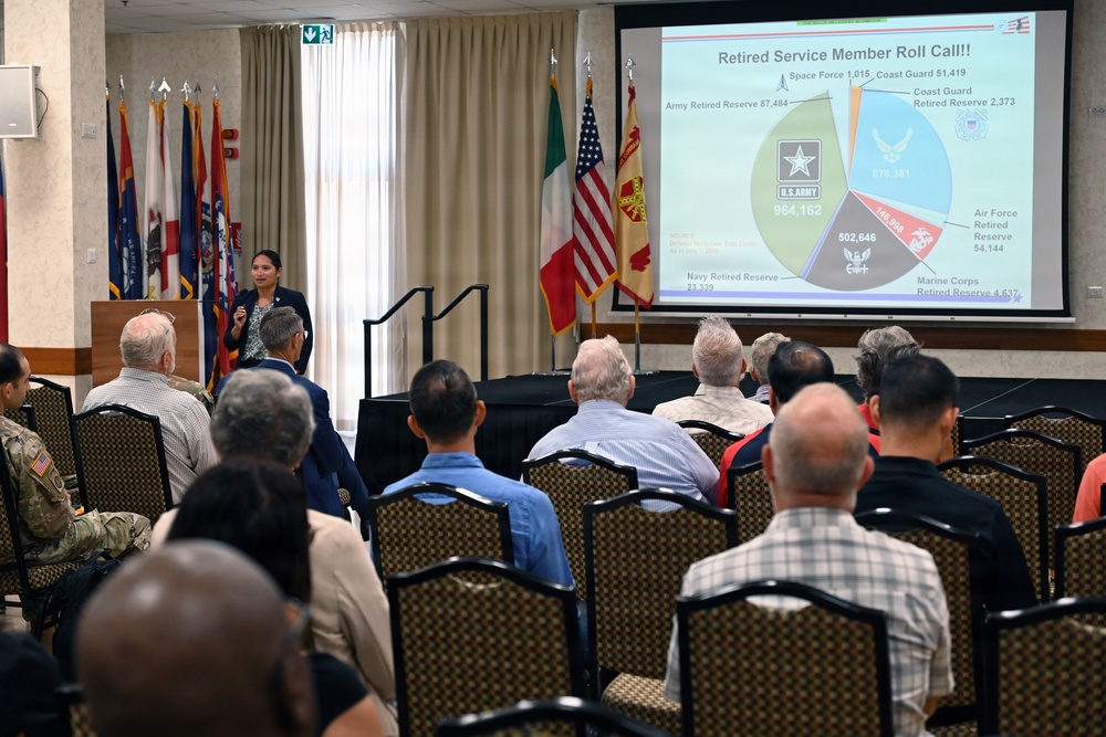 USAG Italy Hosts Retiree Appreciation Ceremony