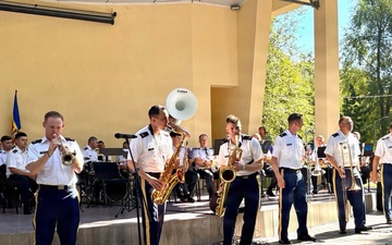 USAREUR-AF Band and Chorus Strengthens U.S.-Moldovan Partnership Through Music