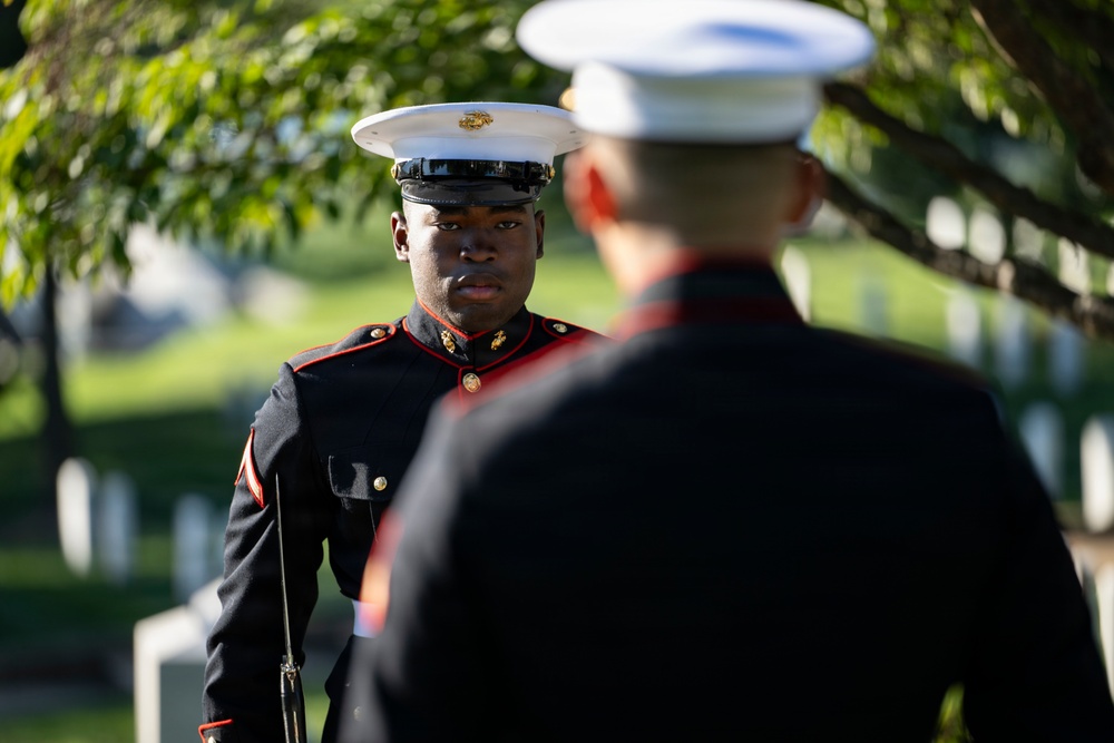 An Armed Forces Full Honors Wreath-Laying Ceremony is Held to Commemorate the 169th Birthday of President William H. Taft
