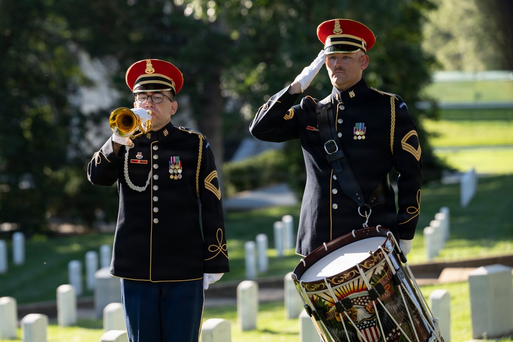 An Armed Forces Full Honors Wreath-Laying Ceremony is Held to Commemorate the 169th Birthday of President William H. Taft