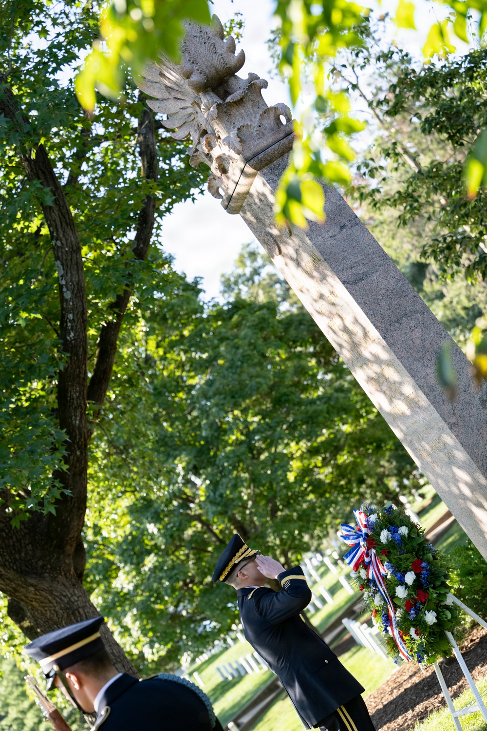 An Armed Forces Full Honors Wreath-Laying Ceremony is Held to Commemorate the 169th Birthday of President William H. Taft