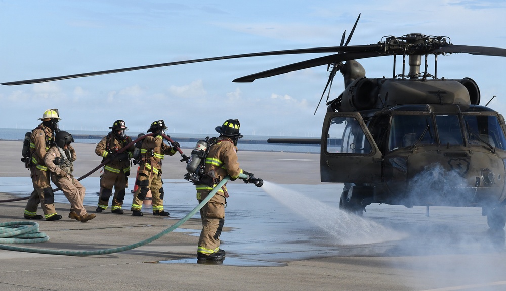 Corpus Christi Army Depot conducts Joint Helicopter Crash Exercise