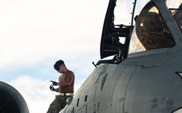 A-10 takes final 66th WPS training flight at Nellis AFB