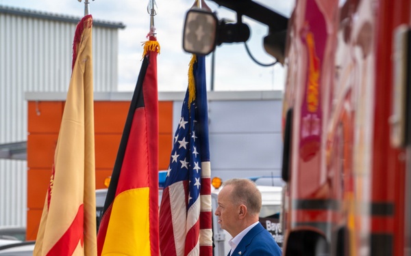 Katterbach Community and German Partners Commemorate 9/11 with Memorial Run and Ceremony