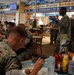 Monthly all-hands special meal at Naval Weapons Station Yorktown's award-winning Scudder Hall Galley
