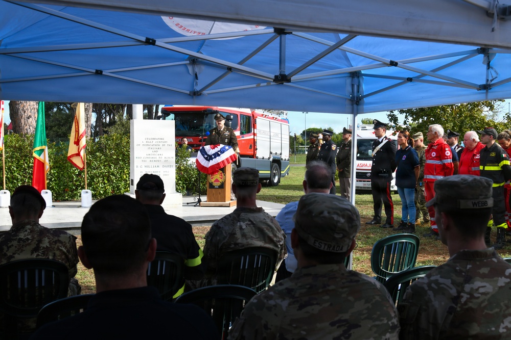 Camp Darby First Responders Commemorate 9/11 With Ceremony