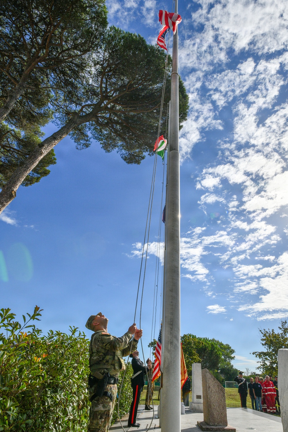 Camp Darby First Responders Commemorate 9/11 With Ceremony